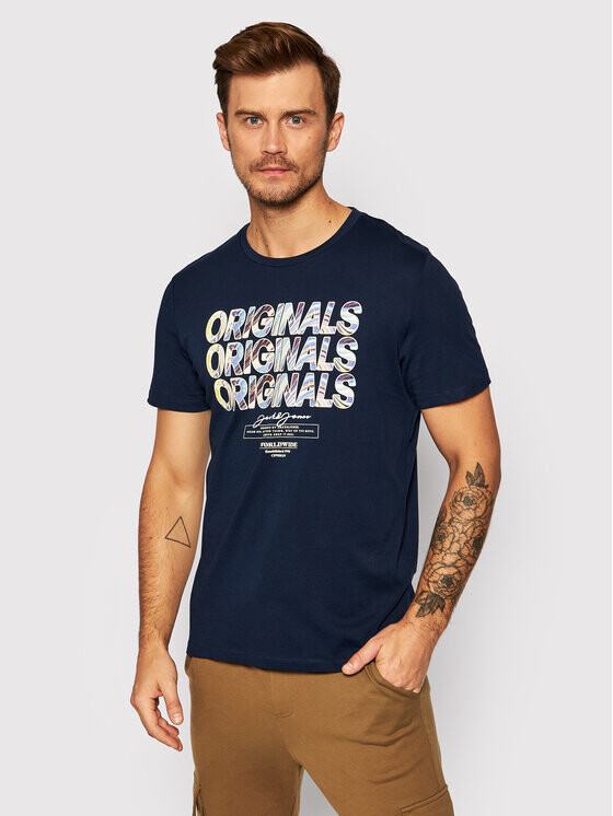 

Футболка стандартного кроя Jack&Jones, синий