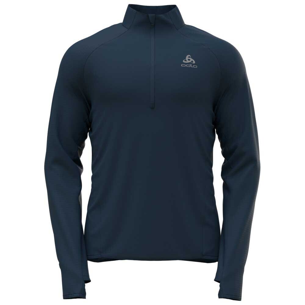 

Футболка Odlo Zeroweight Half Zip, синий