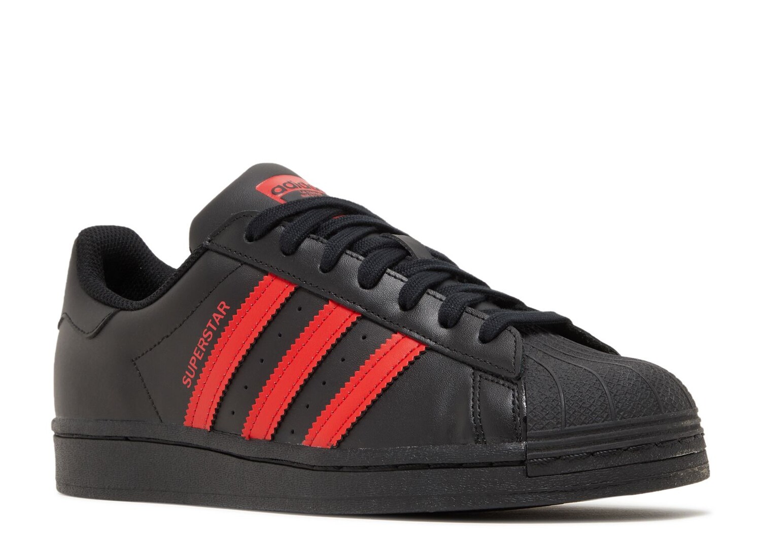 adidas Superstar Core Black Vivid Red CDEK.Shopping