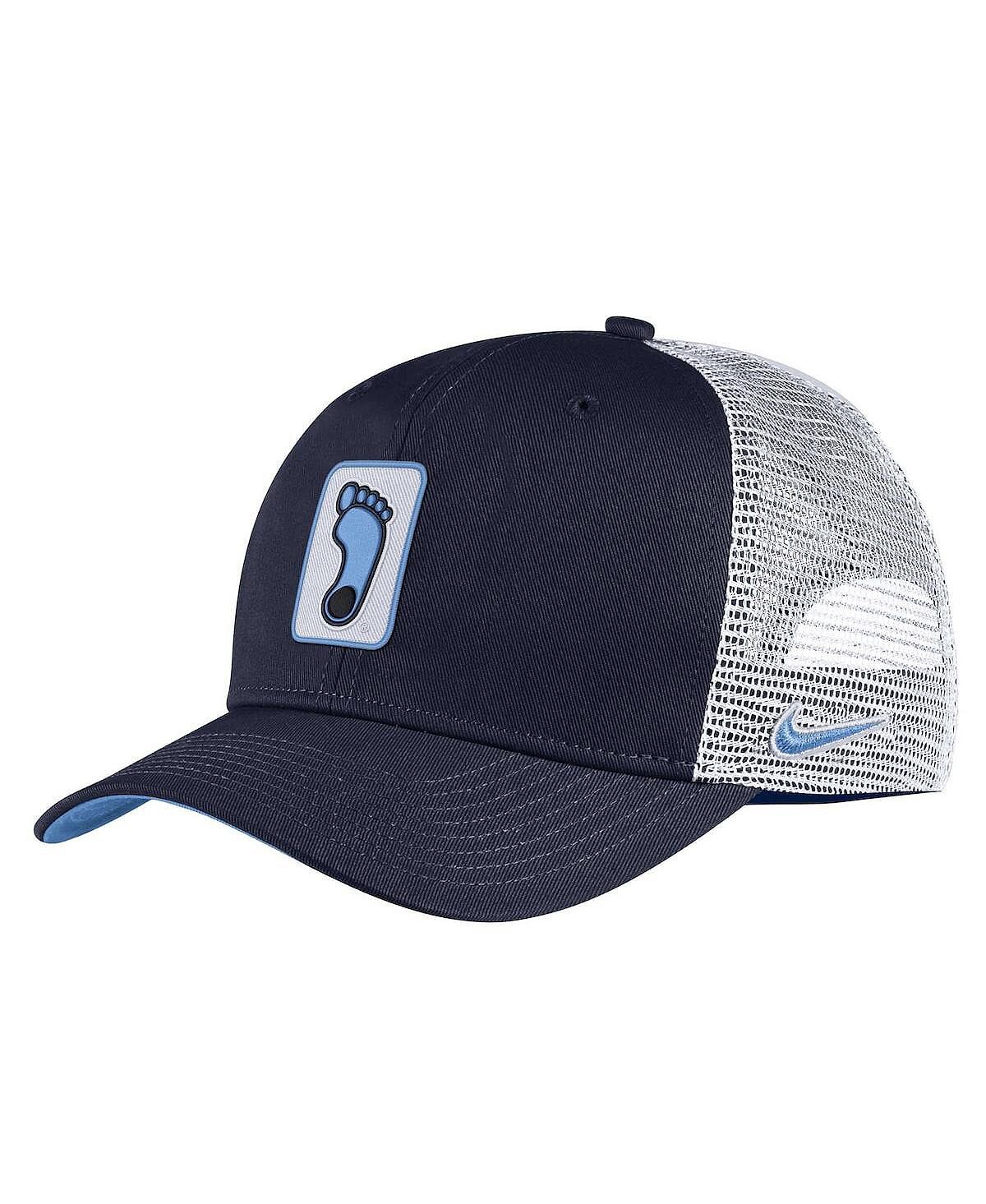 

Мужская темно-синяя кепка North Carolina Tar Heels Classic99 Trucker Snapback Nike