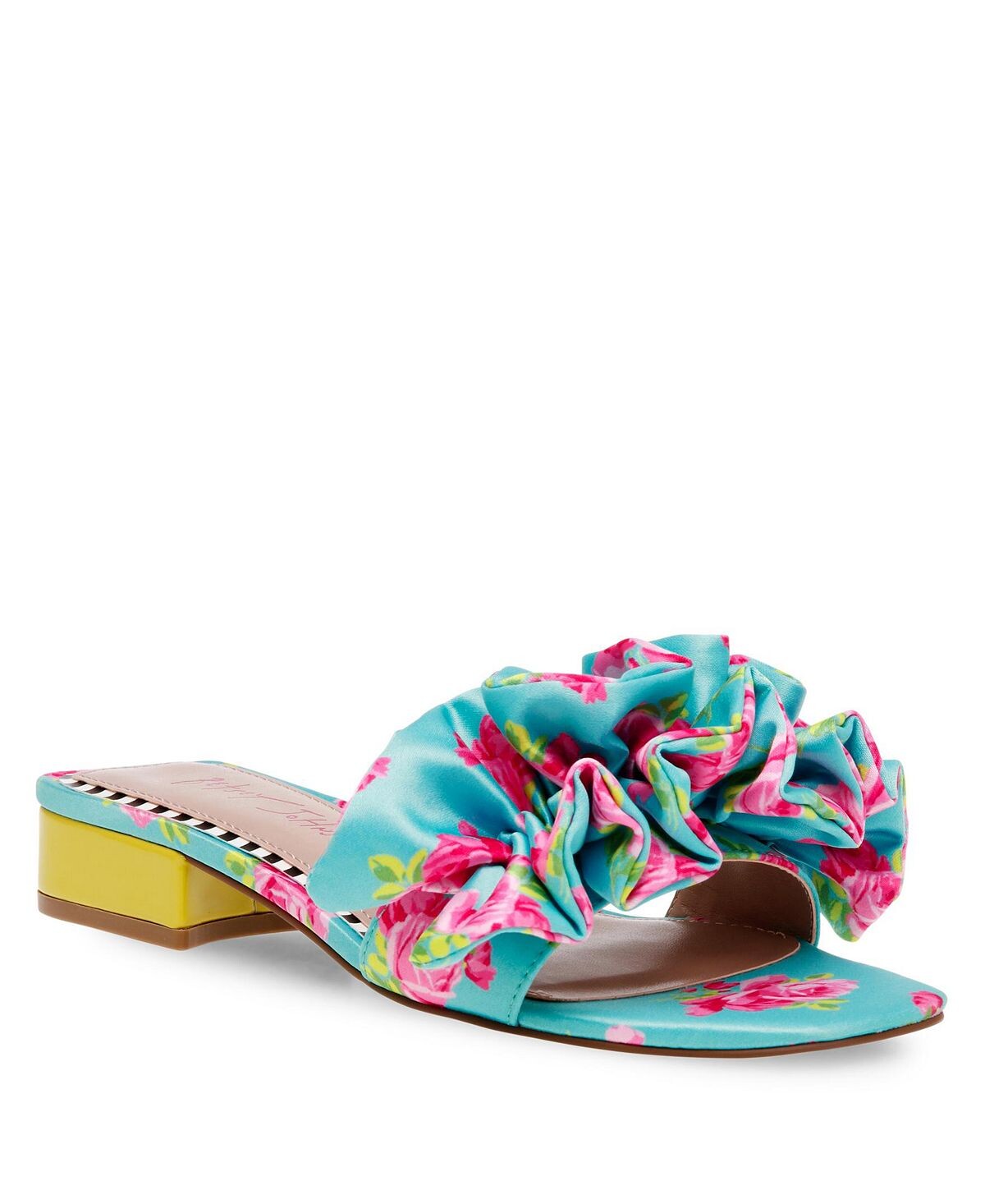 

Женские сандалии Alivia с цветочным принтом и рюшами Betsey Johnson
