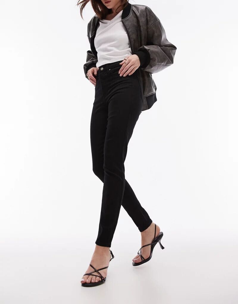 

Чёрные джинсы Topshop Jamie