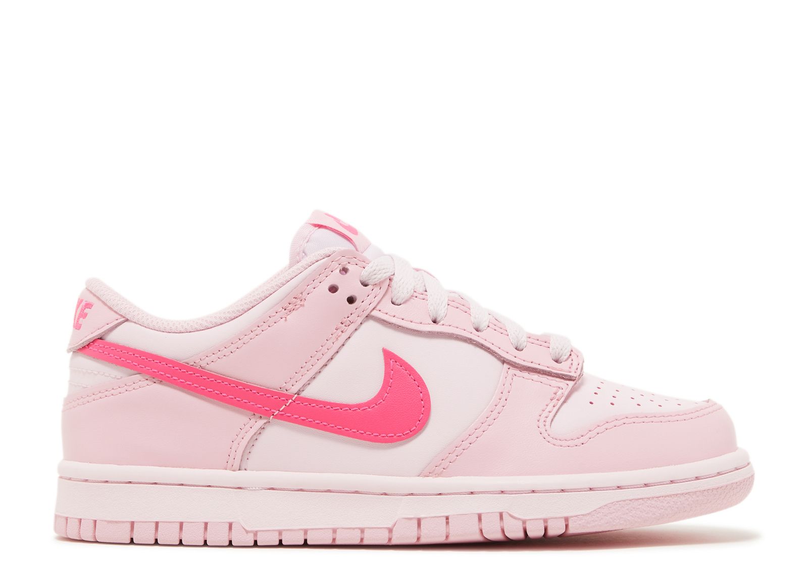 Кроссовки Nike Dunk Low Gs 'Triple Pink', розовый