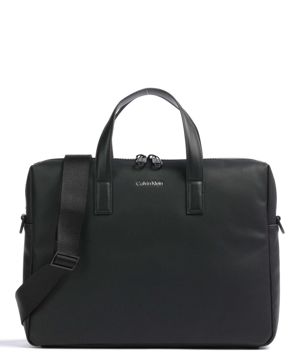 

Портфель CK Must 13″ из искусственной кожи Calvin Klein, черный
