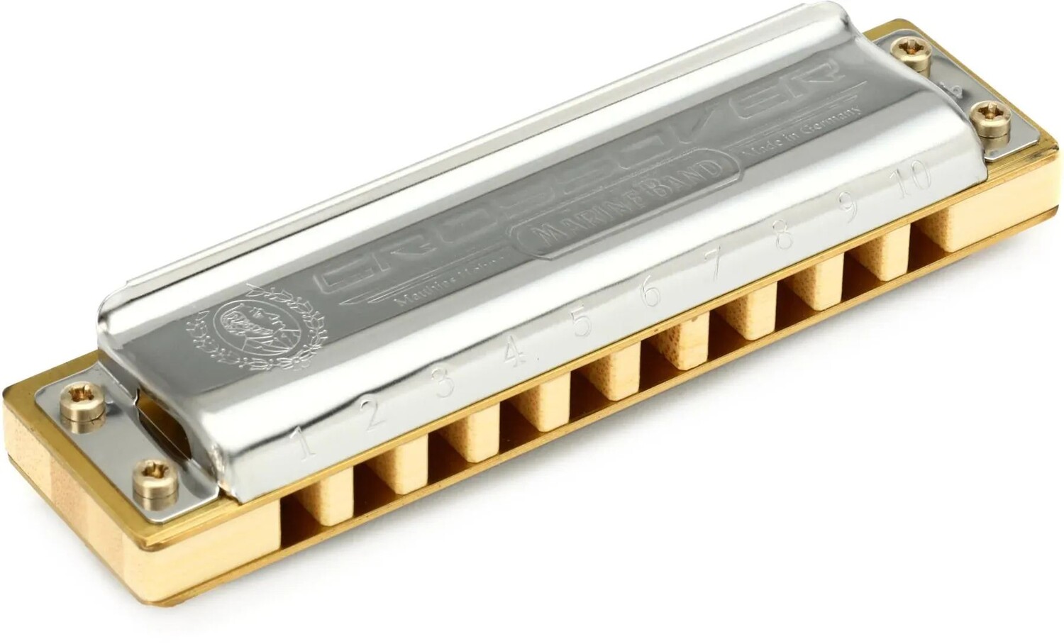 

Губная гармошка Hohner Marine Band Crossover - тональность ми-бемоль