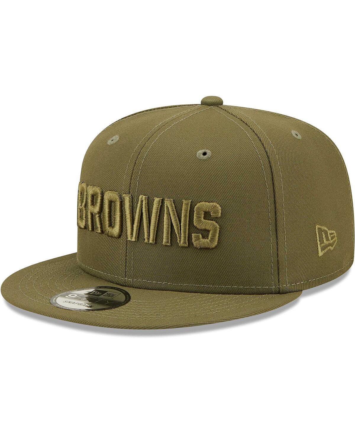 

Мужская оливковая кепка Snapback Cleveland Browns Color Pack 9FIFTY New Era