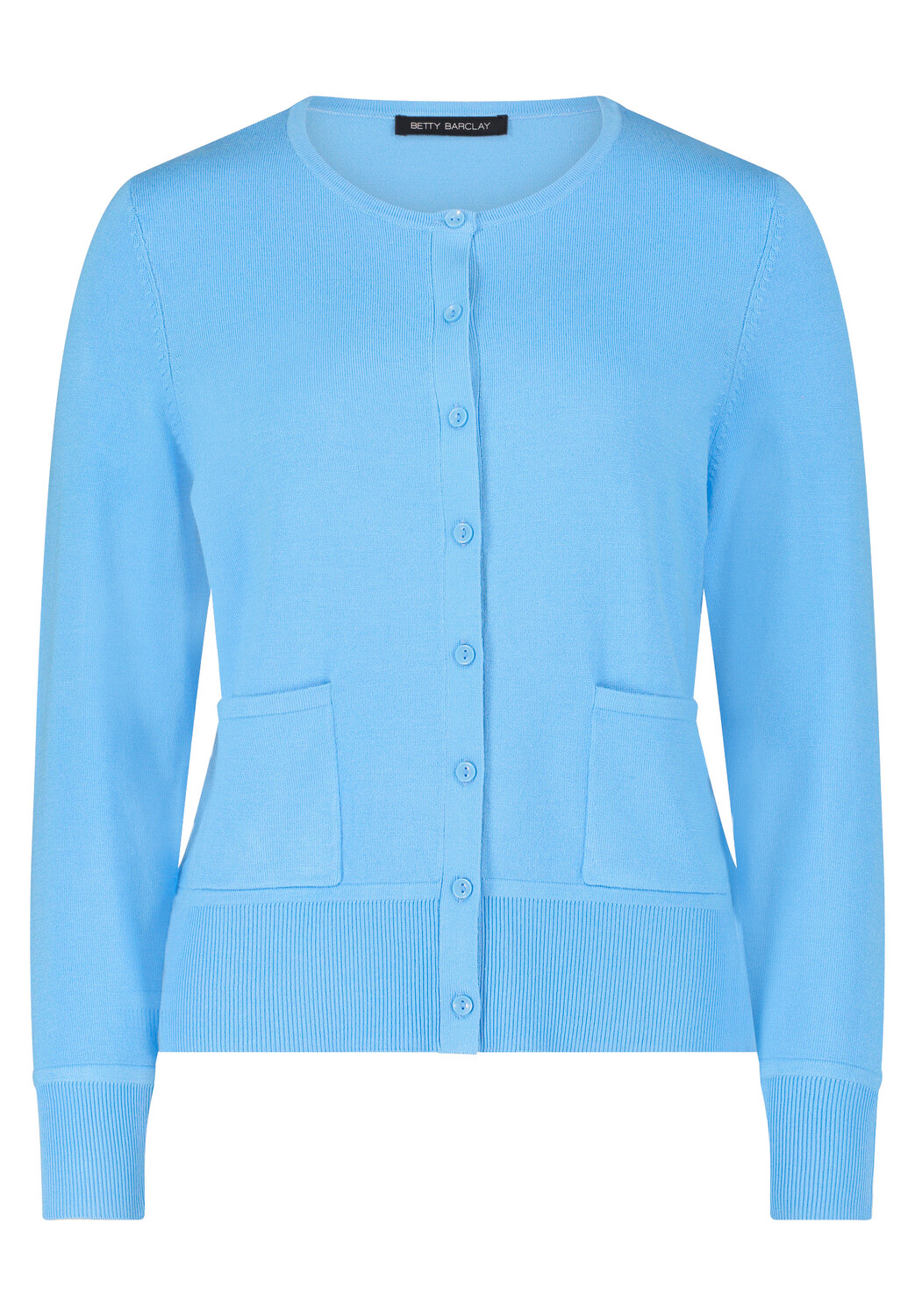 Кардиган Betty Barclay Feinstrickjacke mit Knöpfen, цвет Azure Blue