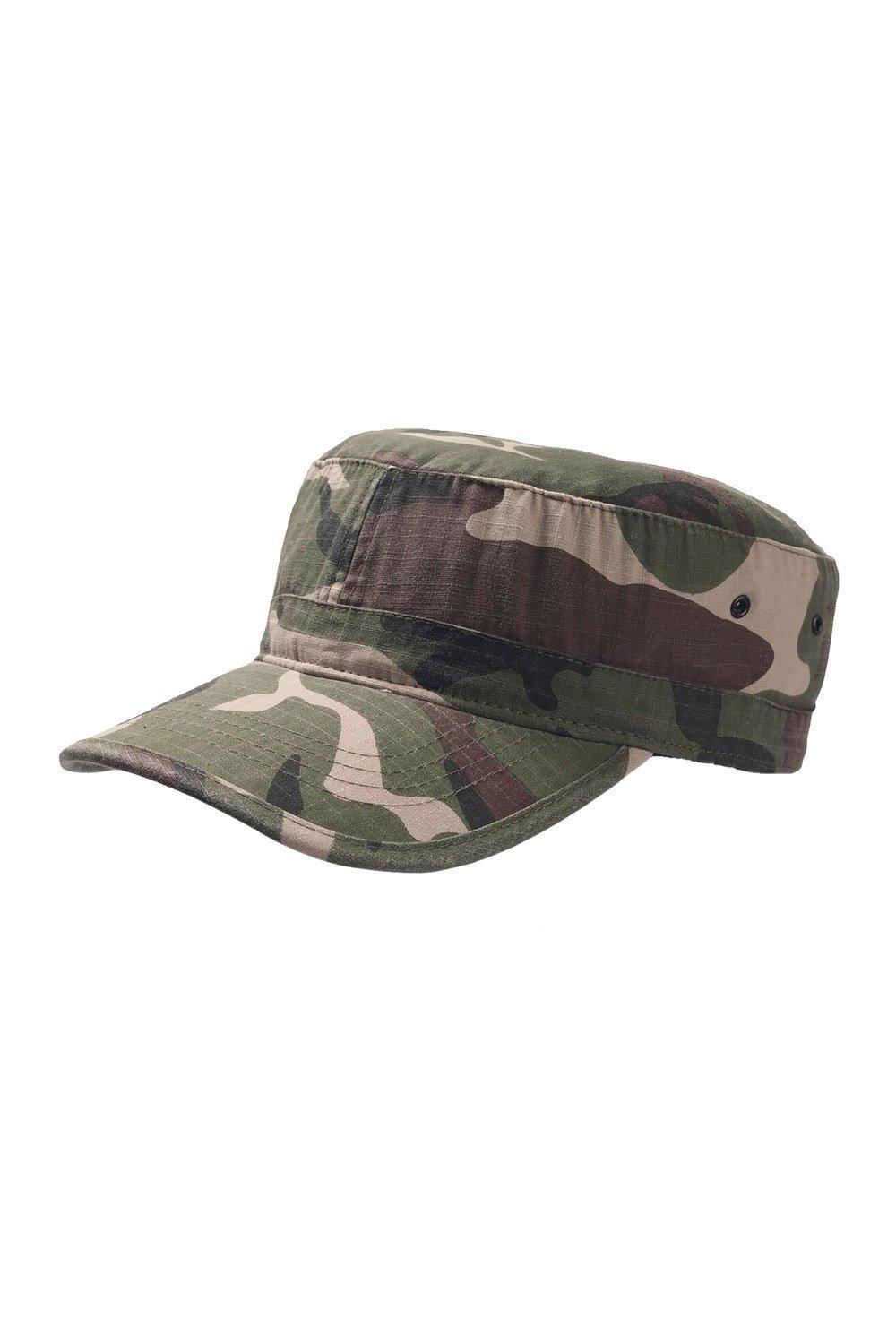 Армейская военная кепка Atlantis, зеленый новинка женская шерстяная теплая кепка оригинальная крышка с плоским верхом бейсбольная походная армейская военная кепка берет с козырьк