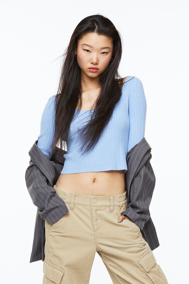 

Вязаный топ H&M