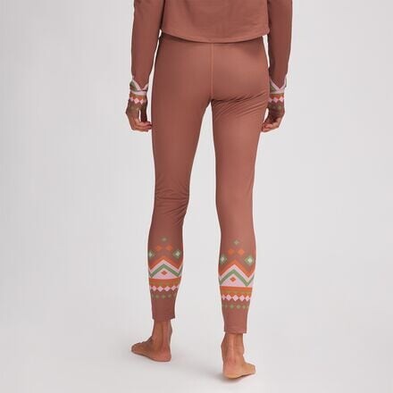

Легкий низ из полиэстера женский Stoic, цвет Rust Fair Isle
