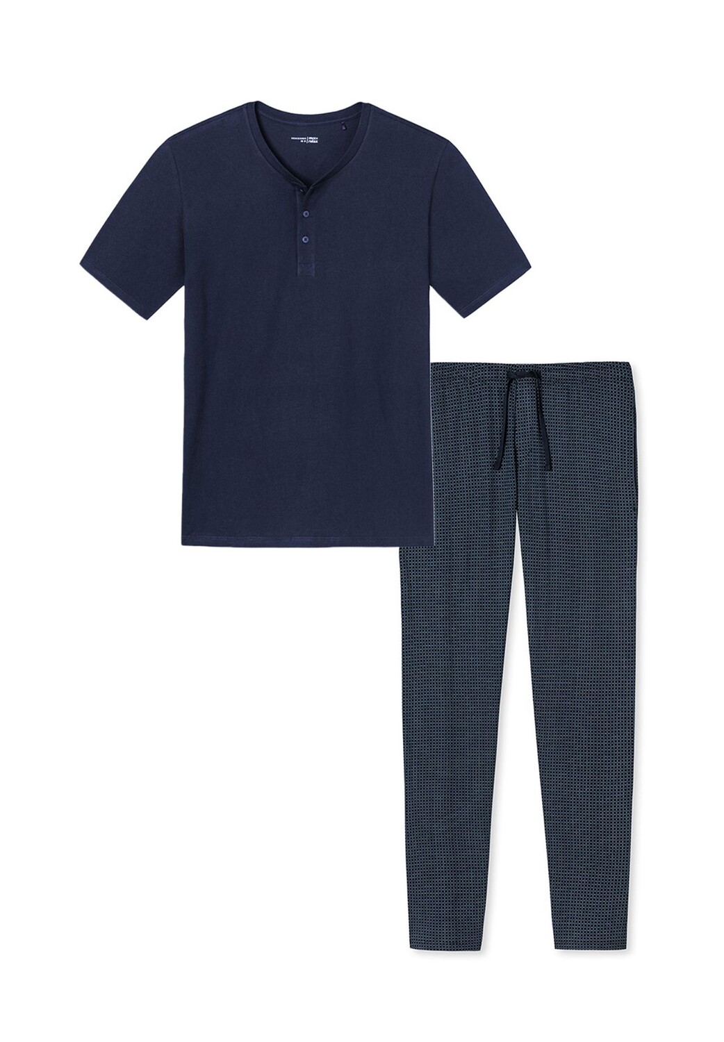 

Пижамный микс SCHIESSER, цвет Blau Gemustert