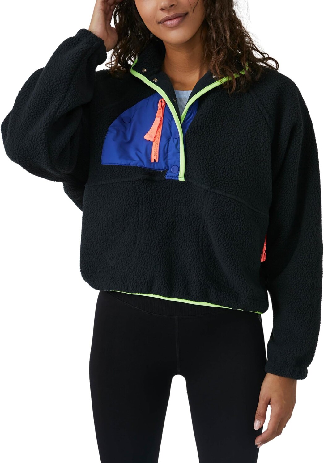 

Куртка Hit The Slopes Pullover FP Movement, цвет Black Sporty Combo