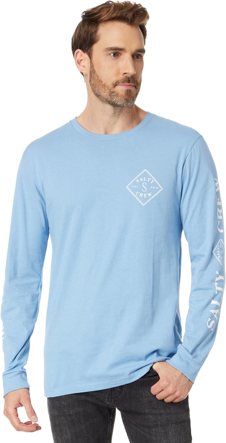 

Футболка Tippet Premium с длинными рукавами Salty Crew, цвет Marine Blue