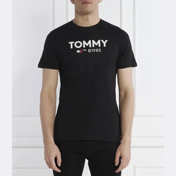 

Облегающая футболка Tommy Hilfiger, черный