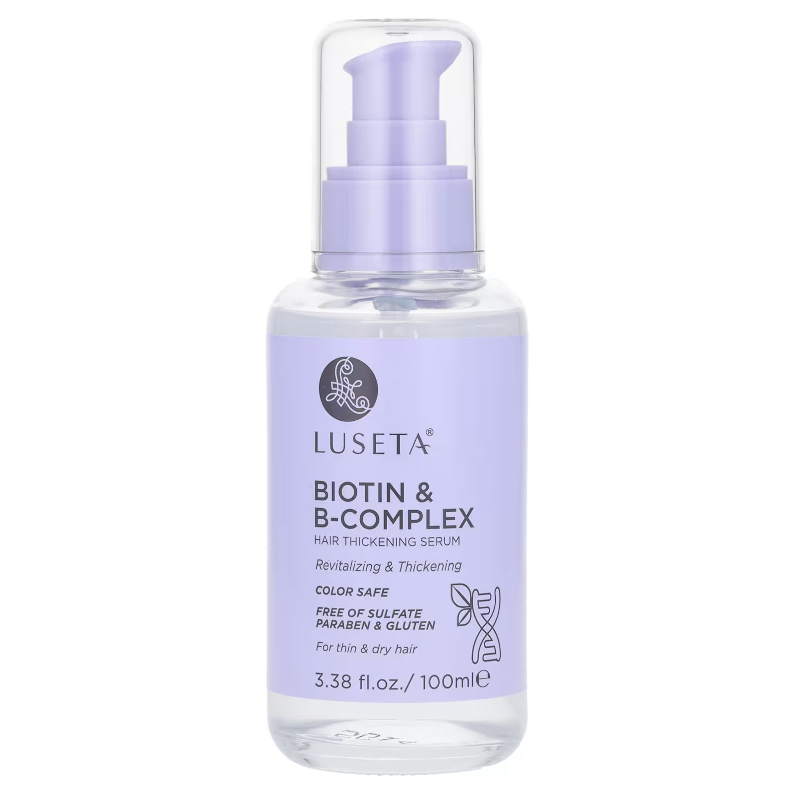 Сыворотка Luseta Beauty Biotin B-Complex Hair Thickening for Thin Dry Hair, 100 мл