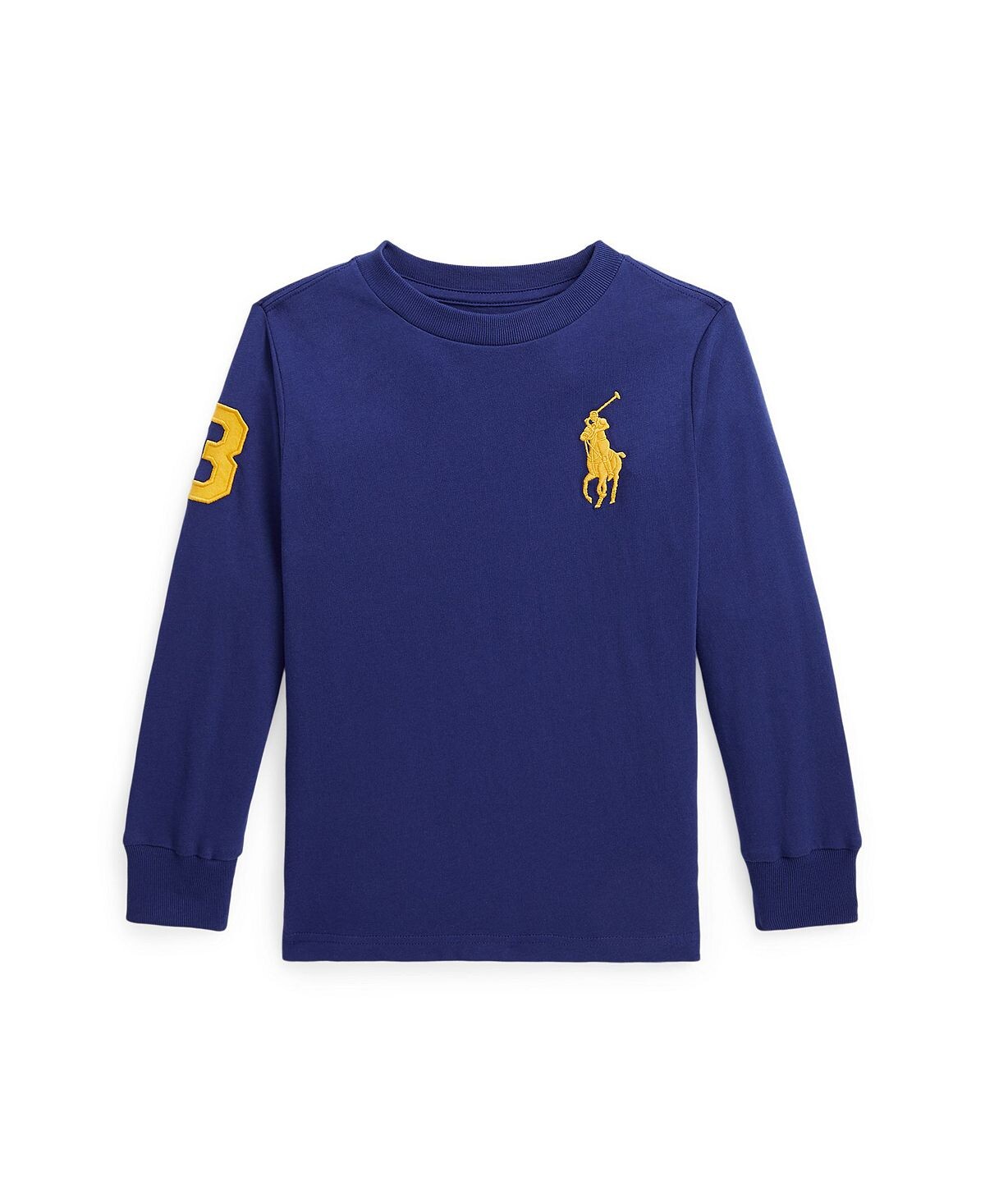 

Футболка из хлопкового джерси Big Pony для малышей и маленьких мальчиков Polo Ralph Lauren