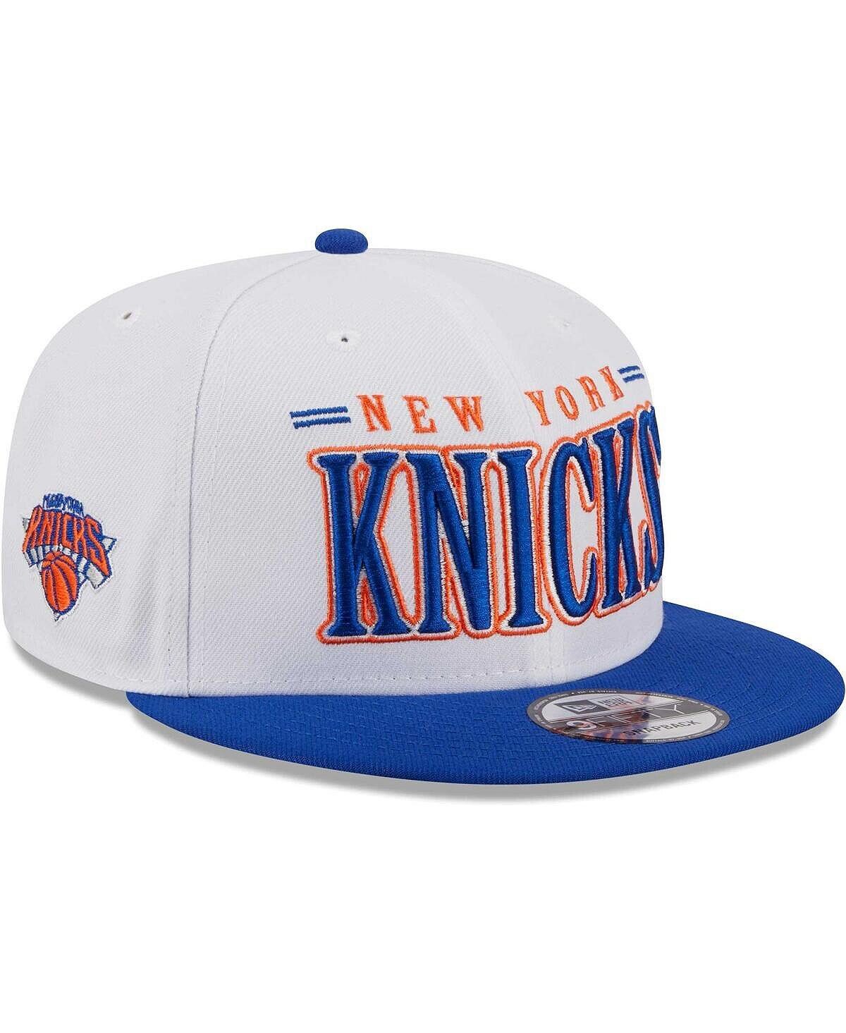 

Мужская белая кепка New York Knicks Team Stack 9FIFTY Snapback New Era