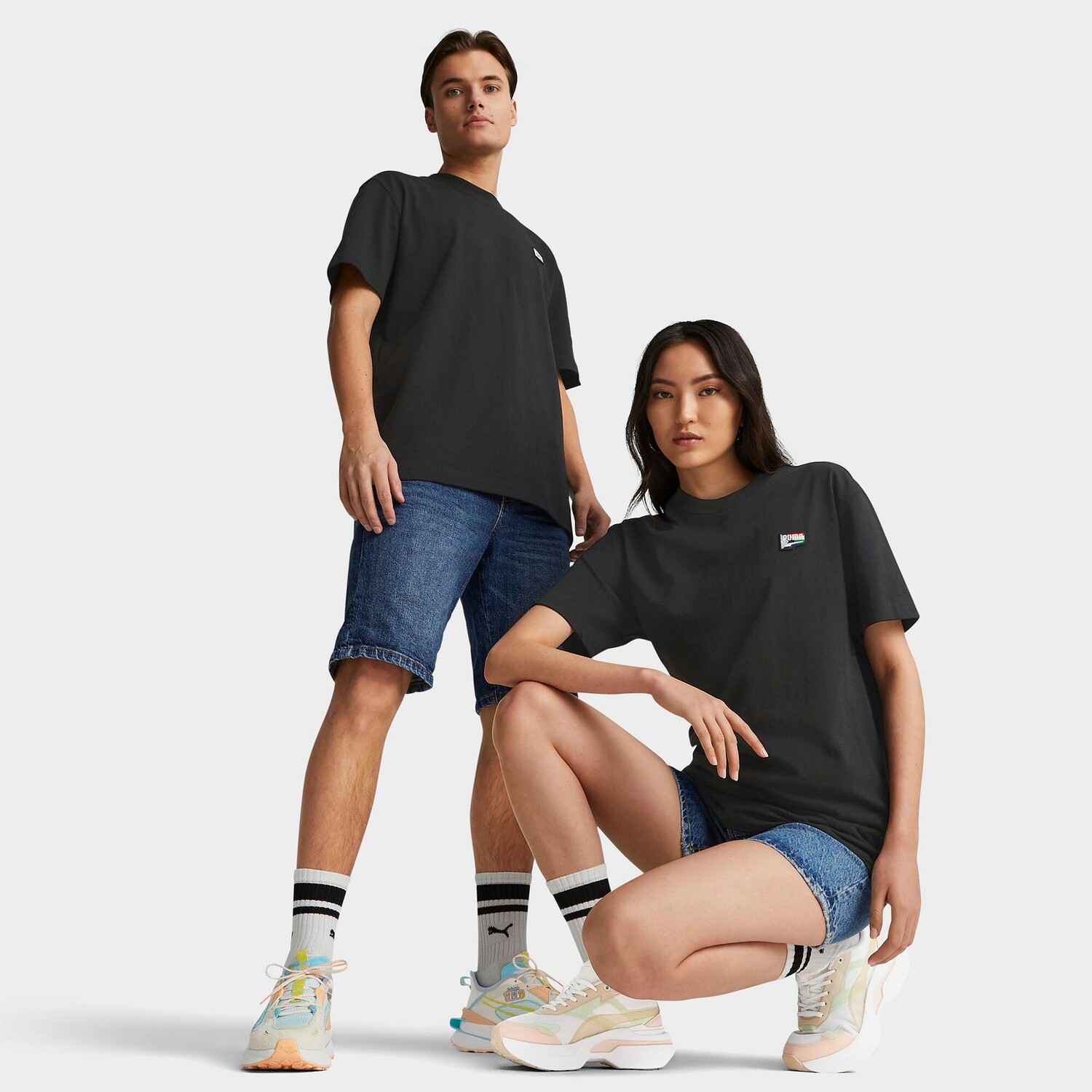

Футболка с вышитым логотипом Puma Downtown Pride, черный