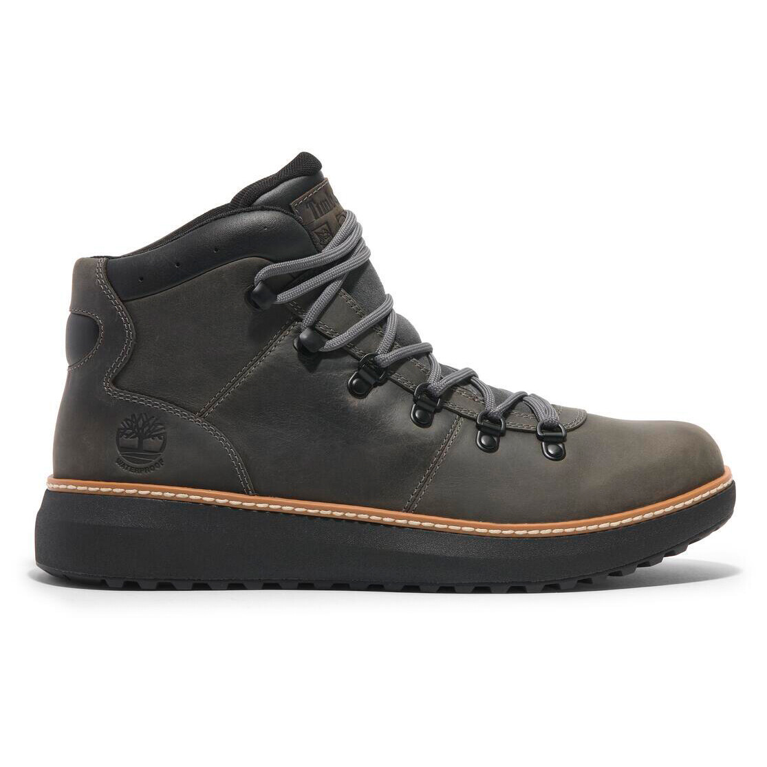 

Повседневные ботинки Timberland Hudson Road Mid Lace Up Waterproof Chukka Boot, цвет Dark Grey Full Grain
