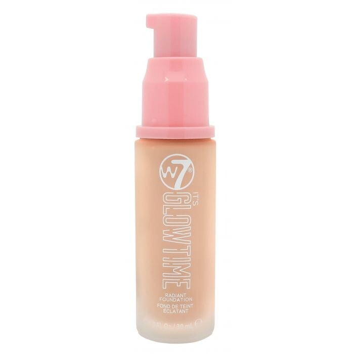 

Тональная основа Base de maquillaje It's Glow Time Radiant Foundation W7, Porcelain Glow