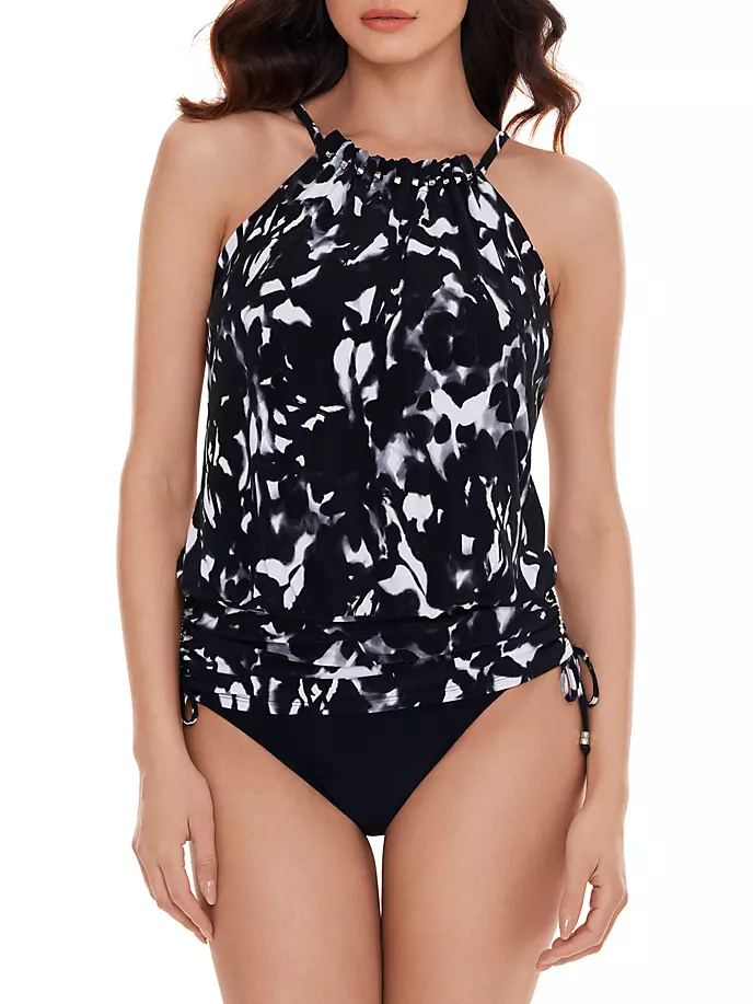 

Топ танкини Dream State Babs Magicsuit Swim, Plus Size, черный