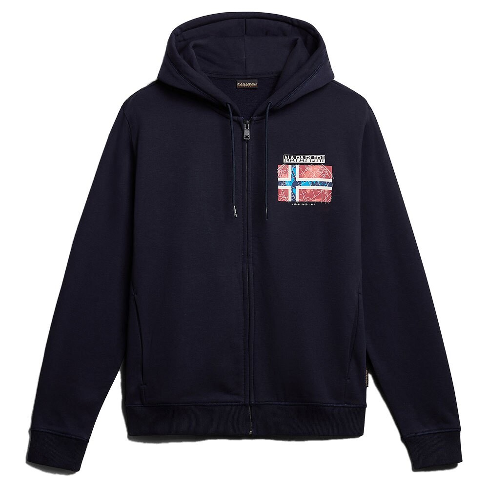 

Толстовка Napapijri B-Guiro 1 Full Zip, синий