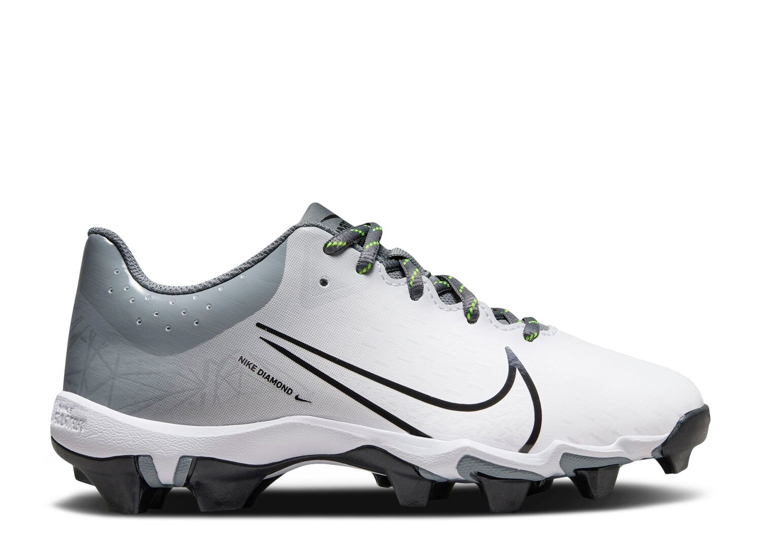

Кроссовки Nike Hyperdiamond 4 Keystone Gg Gs 'White Cool Grey', серый