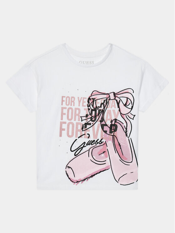 

Футболка стандартного кроя Guess, белый