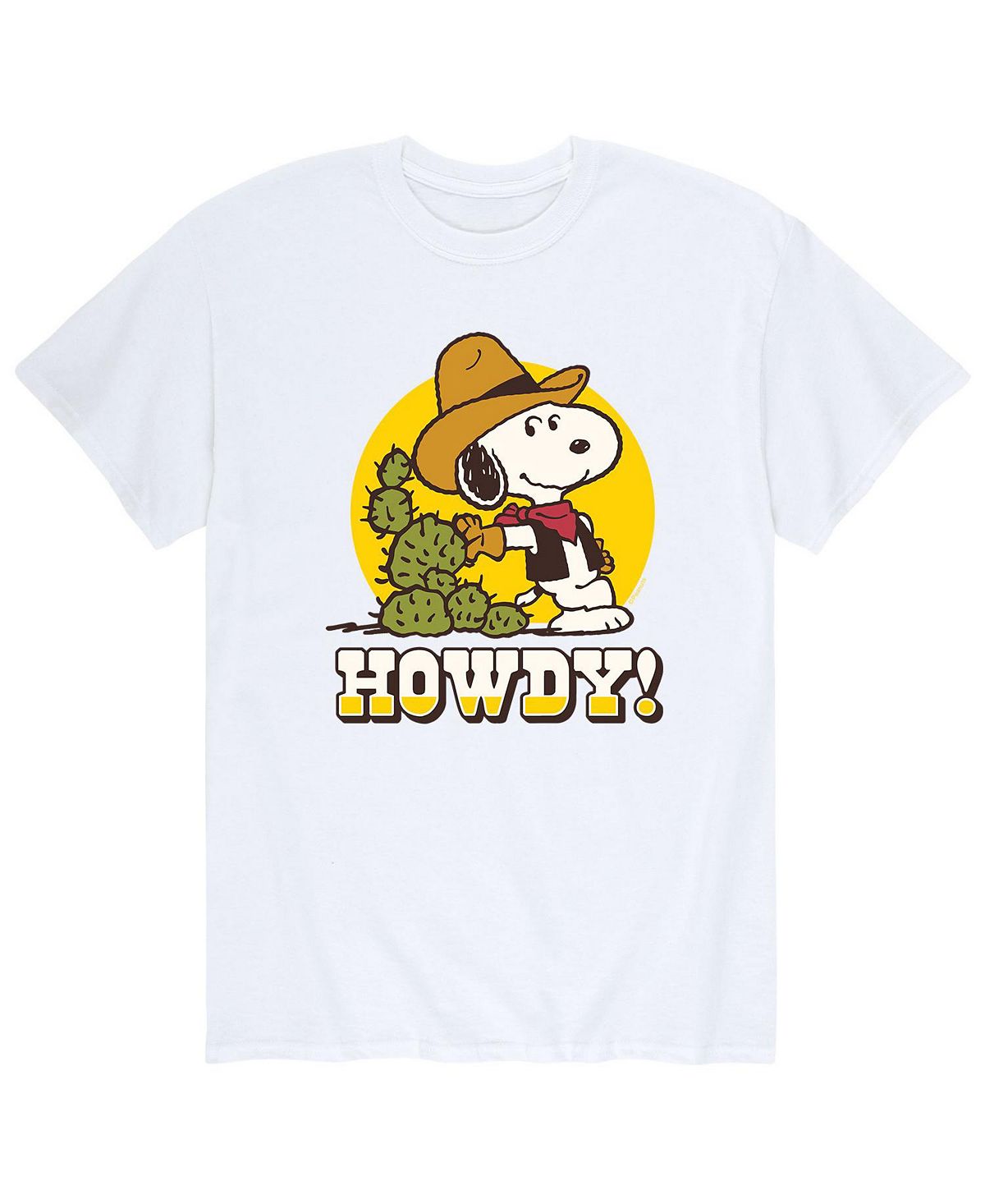 Мужская футболка Peanuts Howdy AIRWAVES