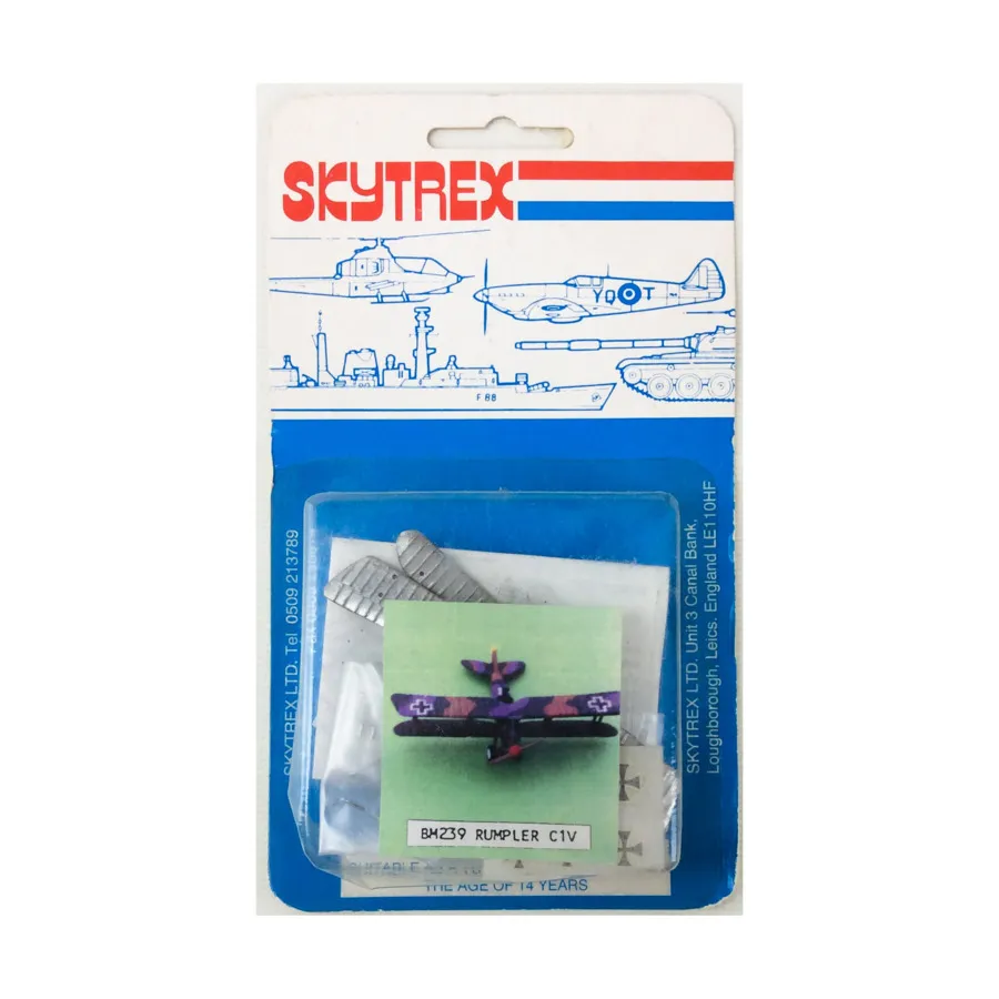 

Румплер C1V, WWI Airplane Miniatures (1:200) (Skytrex)