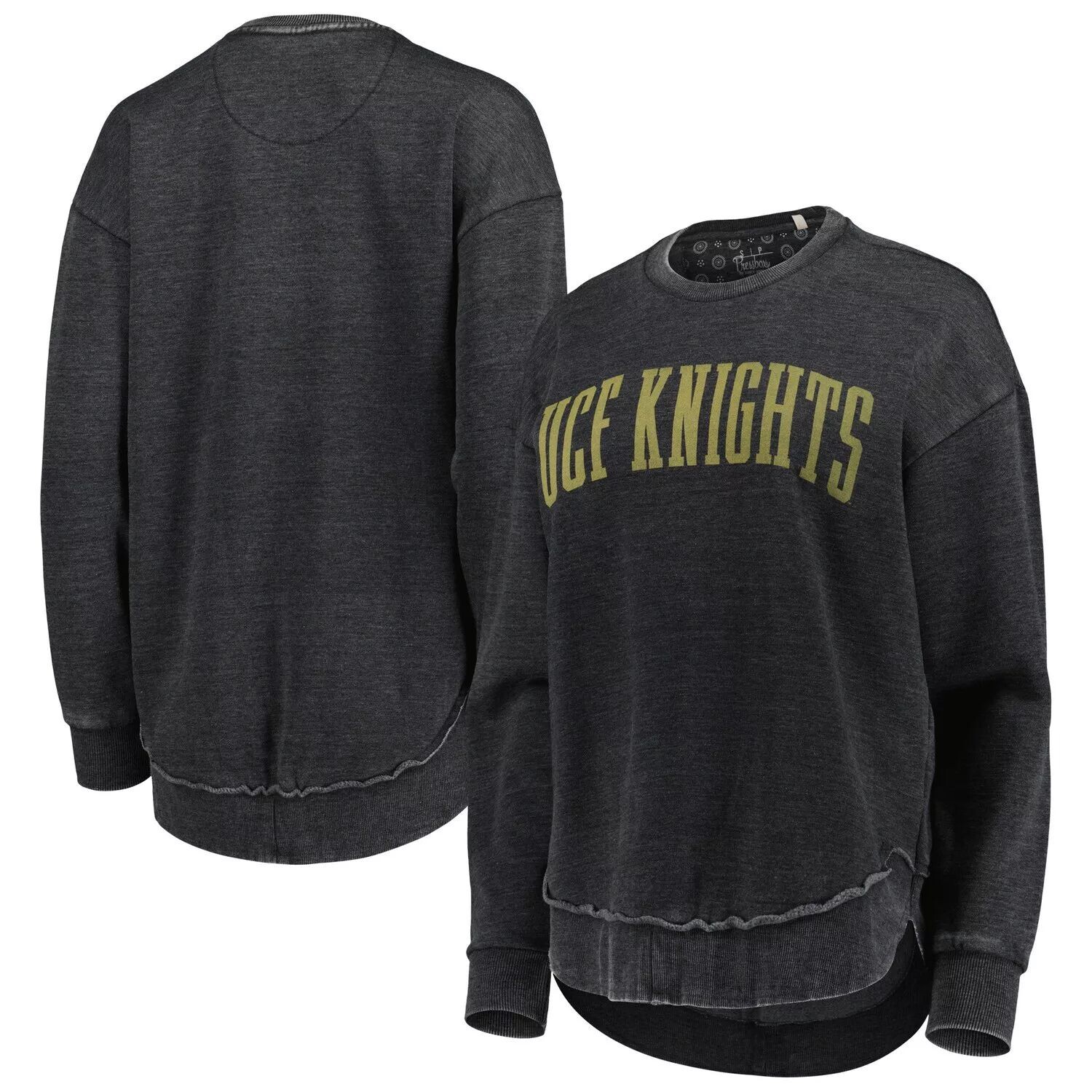 

Женский черный свитшот Pressbox UCF Knights Vintage Wash Pullover