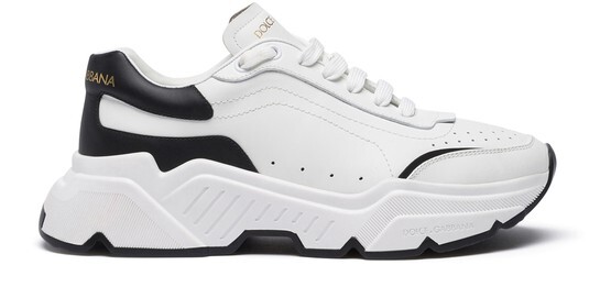 

Кроссовки Daymaster из кожи наппа Dolce & Gabbana, белый/черный