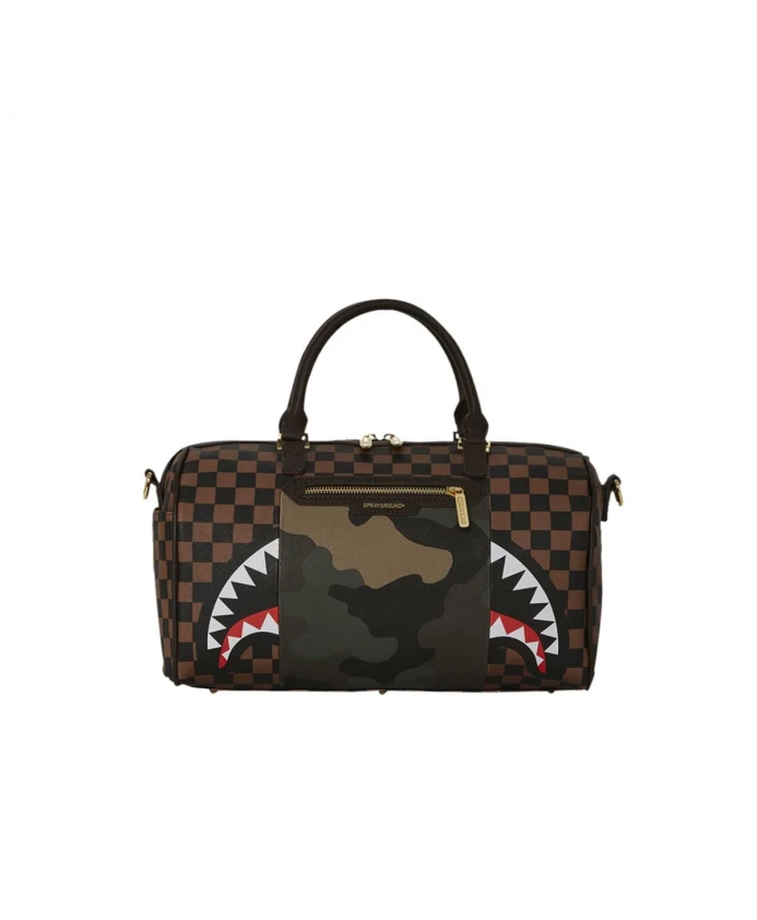

Мини Спортивная сумка с камуфляжным акцентом Sprayground, коричневый