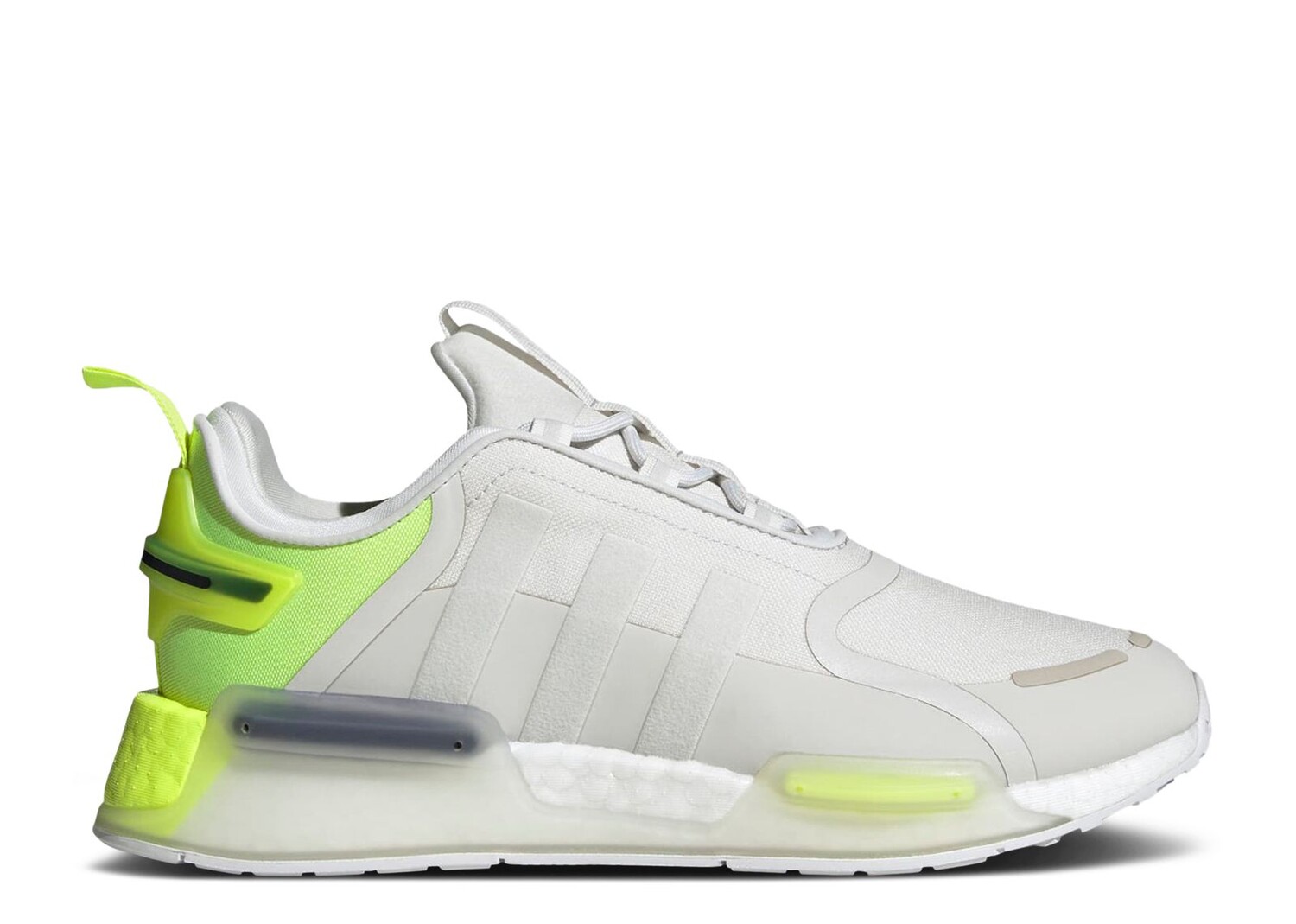 

Кроссовки adidas Nmd_R1 V3 'White Solar Yellow', серый