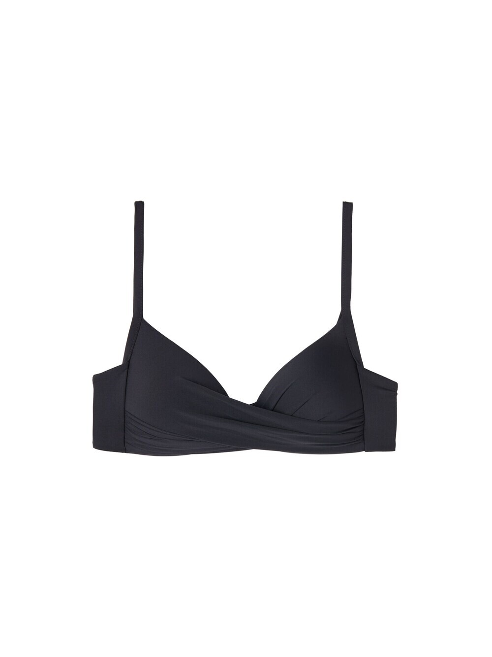 

Треугольный топ бикини Calzedonia, черный