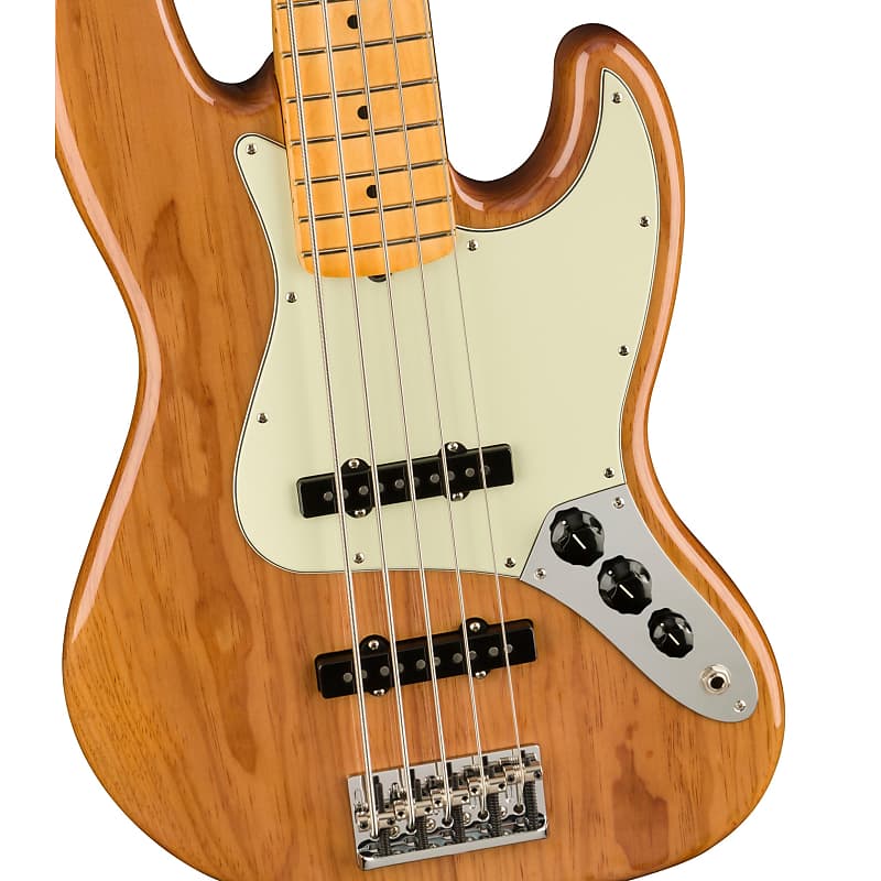 Басс гитара Fender American Professional II Jazz Bass V 5-String Bass - Roasted Pine