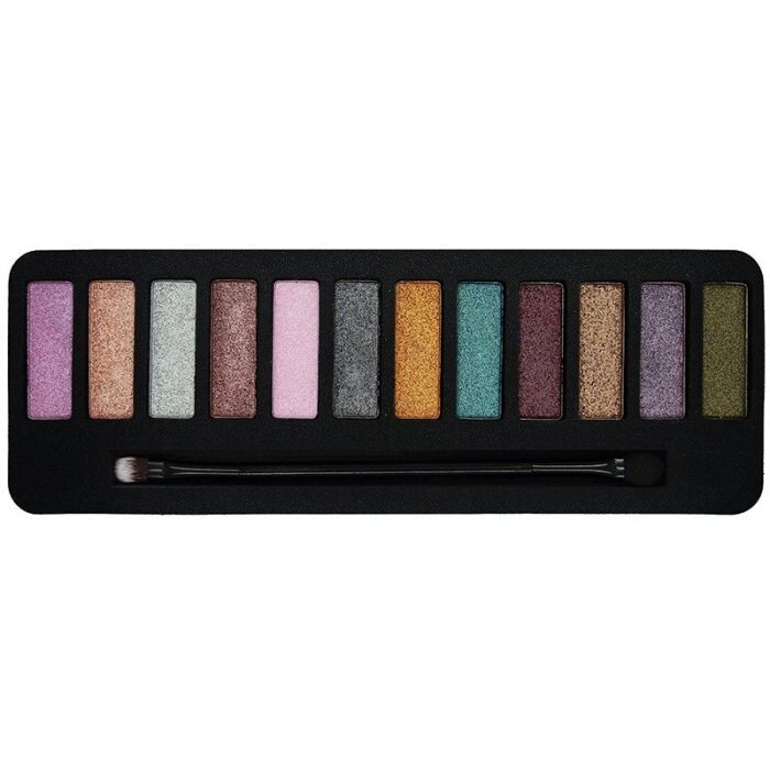 

Тени для век Metal Pop Paleta de Sombras W7, Multicolor