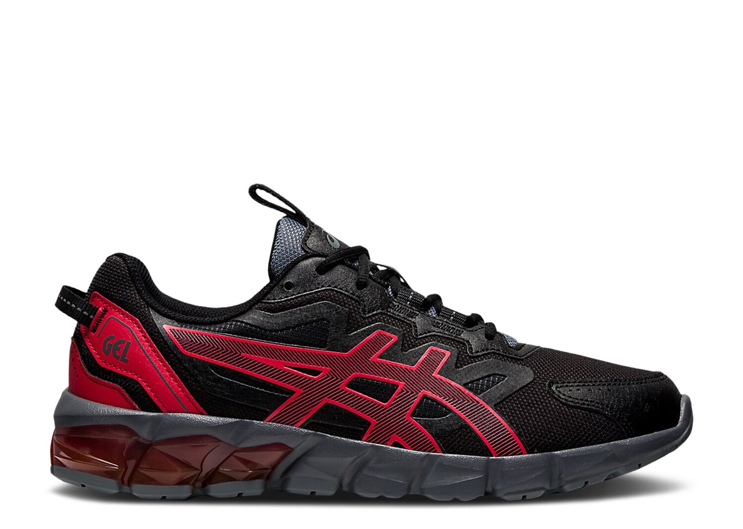 Кроссовки ASICS Gel Quantum 90 3 'Black Red Alert', черный кроссовки gel quantum 90 3 black classic red asics черный