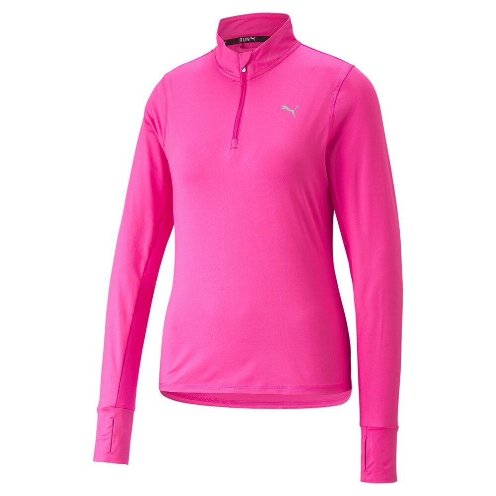 

Толстовка Puma Run Favorite Half Zip, розовый