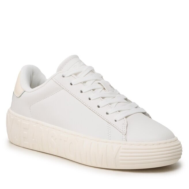 

Кроссовки Tommy Jeans TjwNew Cupsole, экрю, Бежевый