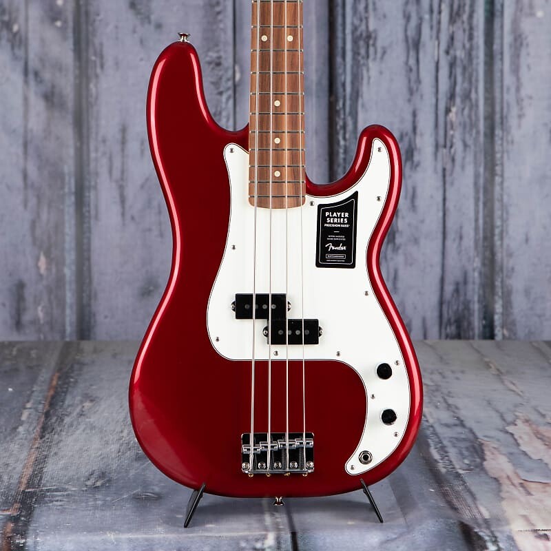 

Басс гитара Fender Player Precision Bass, Candy Apple Red