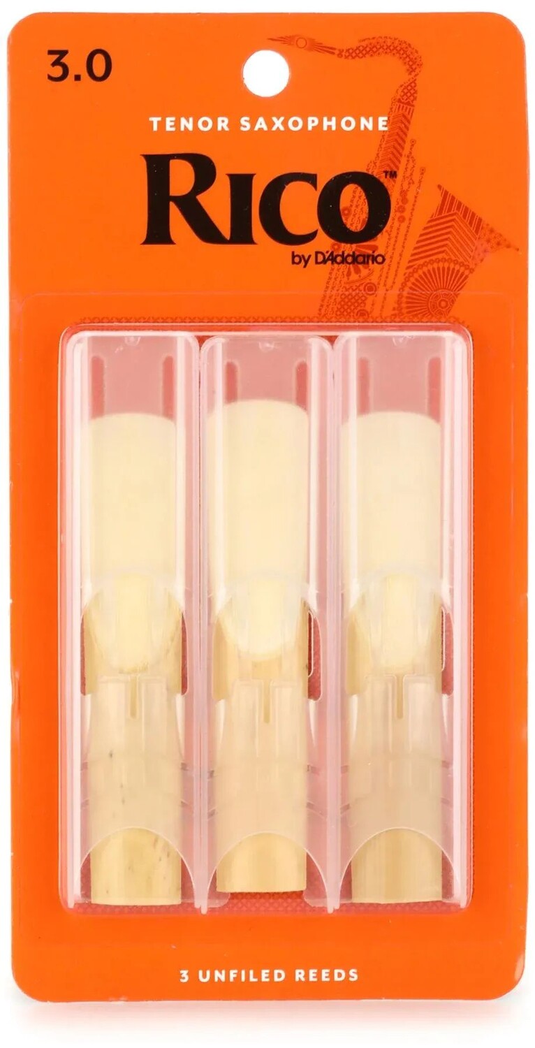 

D'Addario RKA0330 — трости для тенор-саксофона Rico — 3,0 (3 шт.)