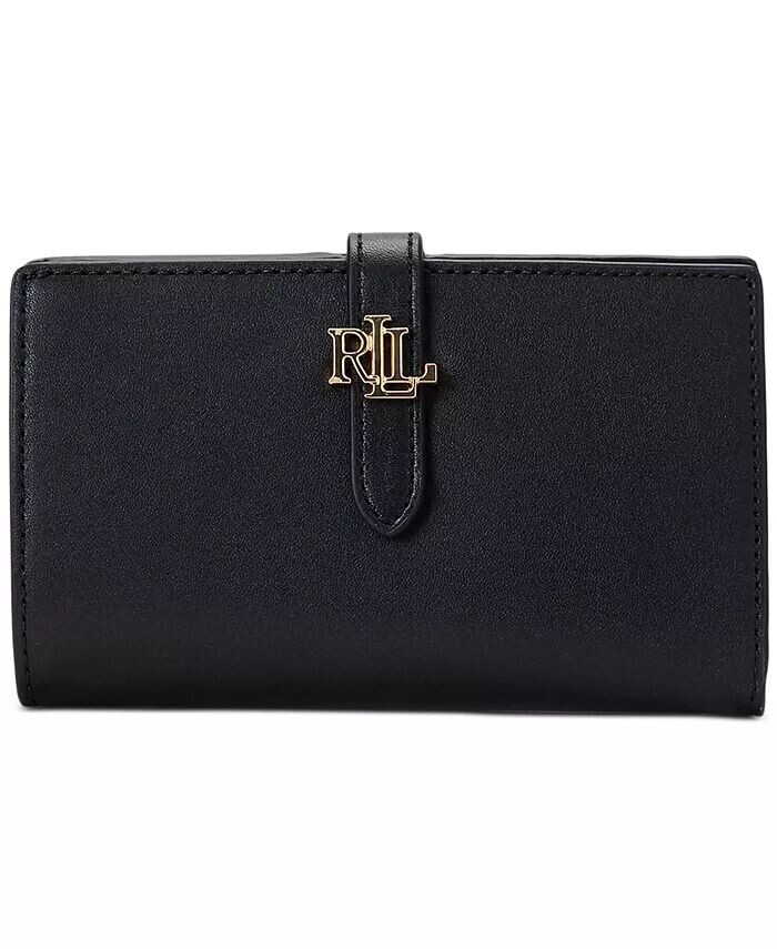 

Кожаный кошелек с логотипом Lauren Ralph Lauren, красный