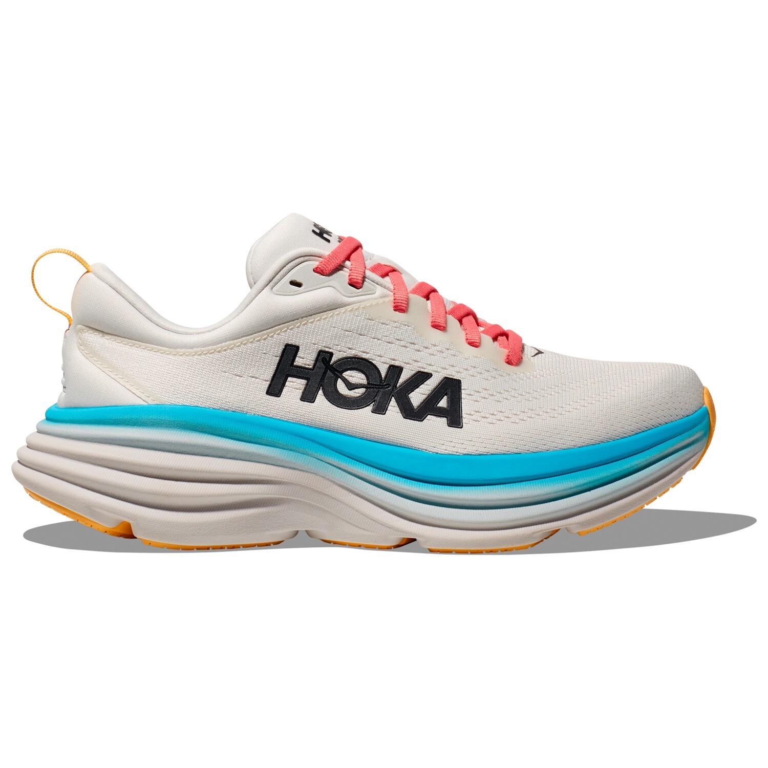 

Беговая обувь Hoka Women's Bondi 8, цвет Blanc De Blanc/Swim Day