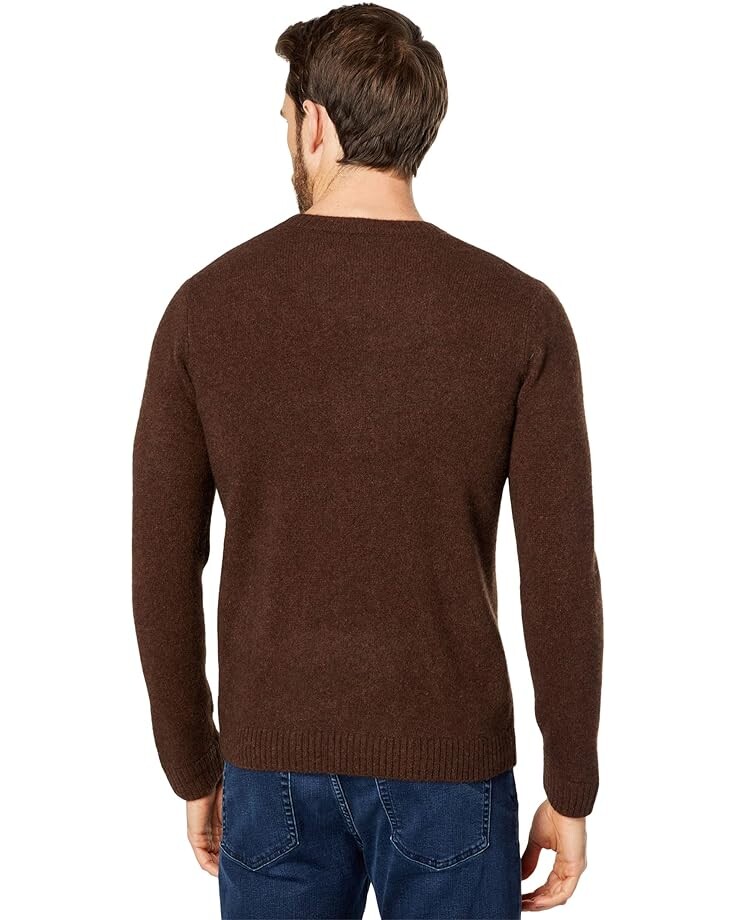 Свитер Taylor Stitch The Lodge Sweater, цвет Heather Burgundy