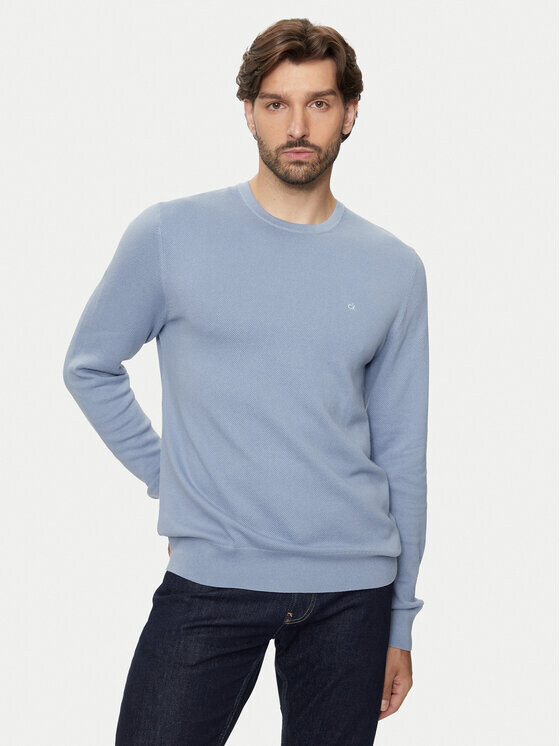 

Облегающий свитер Calvin Klein, синий