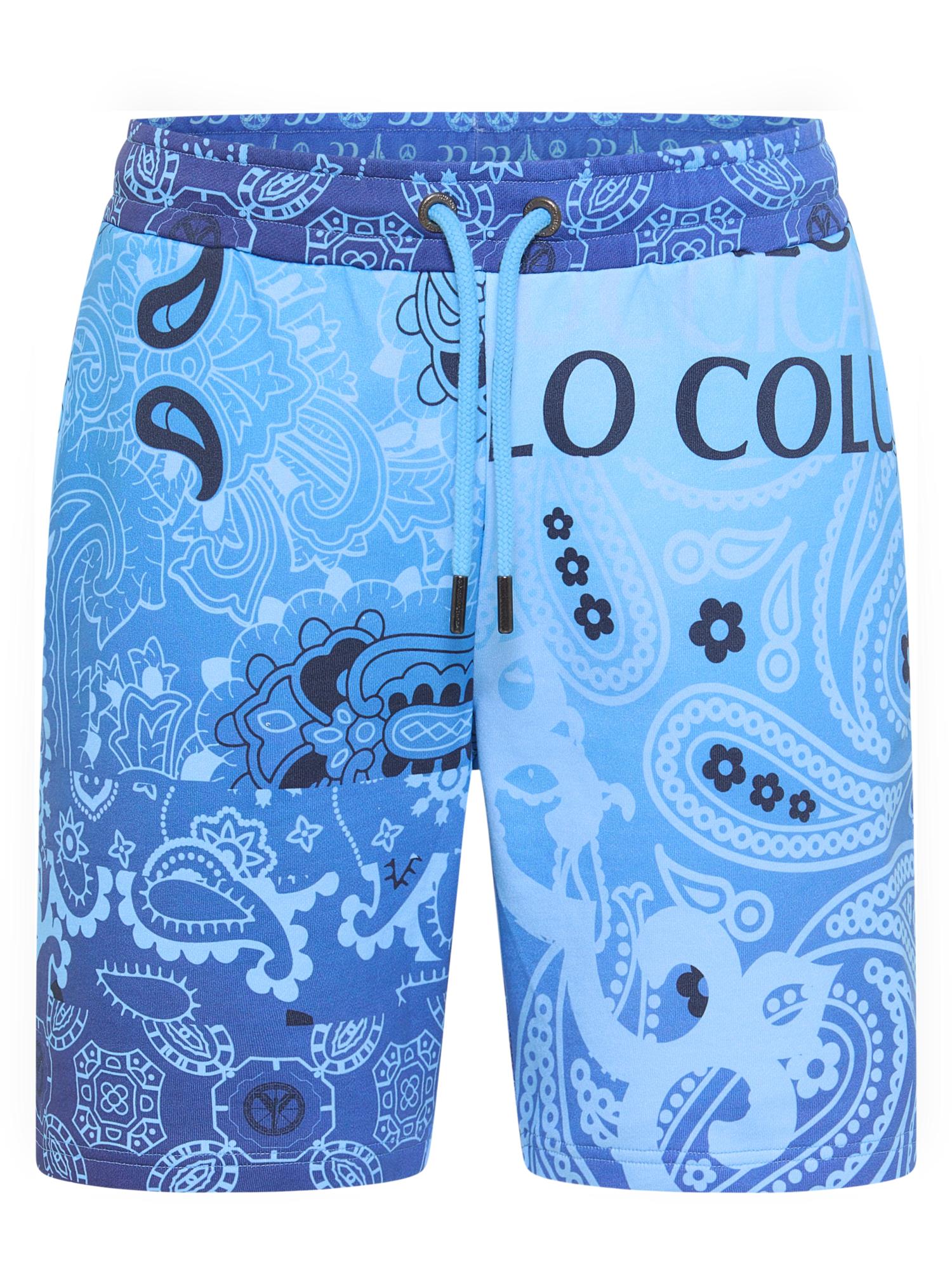 Тканевые шорты Carlo Colucci Sweathose De Chiusole, цвет Navy / Blau