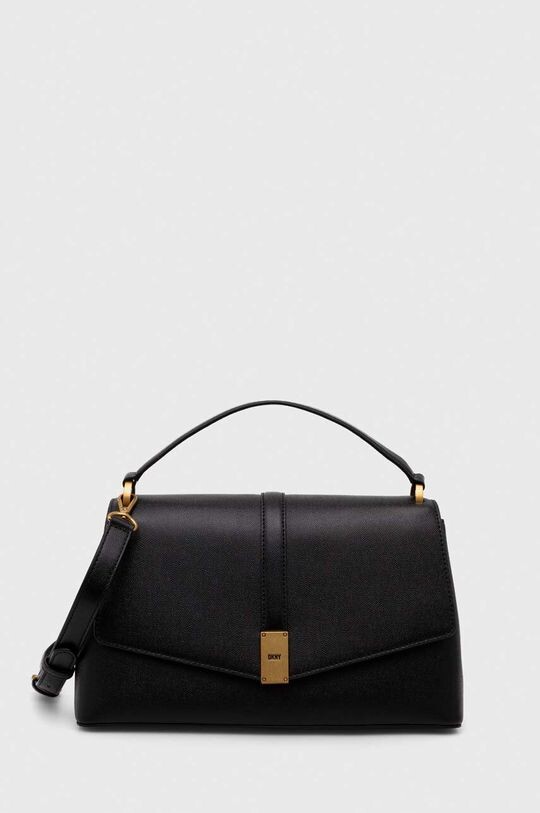 

Кожаная сумочка DKNY, черный