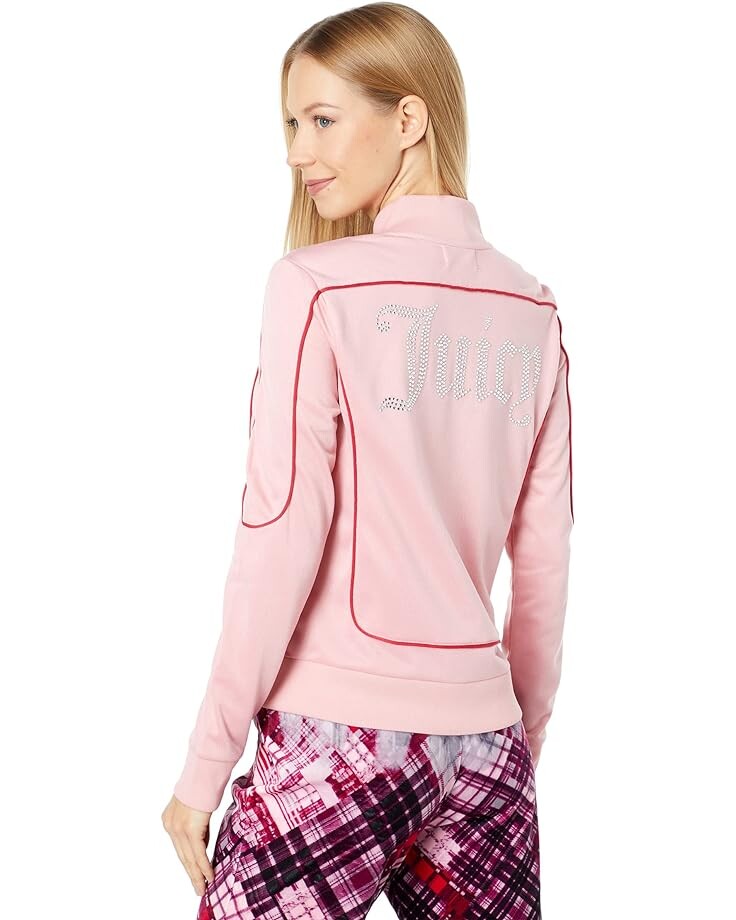 

Куртка Juicy Couture Tricot Track Jacket, цвет Blushing Pink