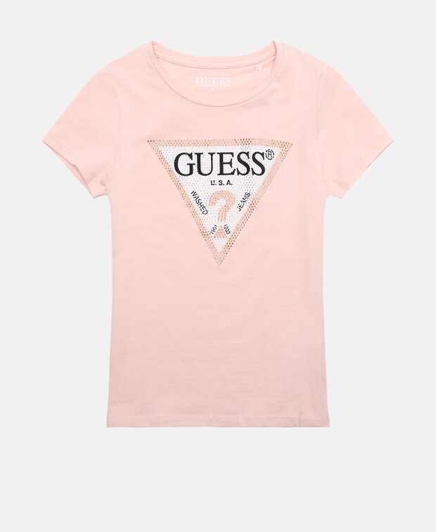 

Футболка Guess, розовый